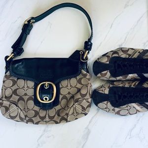 Coach Hand Bag & Sneakers